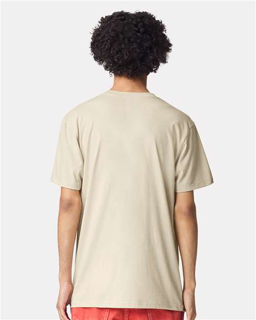 American Apparel 2001CVC - Heather Cream (Back)