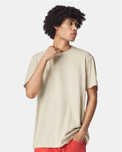 American Apparel 2001CVC - Heather Cream (Front)