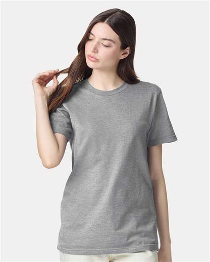 American Apparel 2001CVC - Heather Grey (Front)