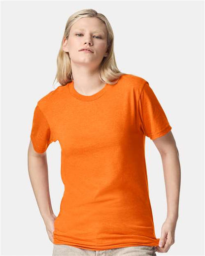 American Apparel 2001CVC - Heather Orange (Front)