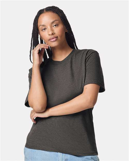 American Apparel 2001CVC - Heather Asphalt (Front)