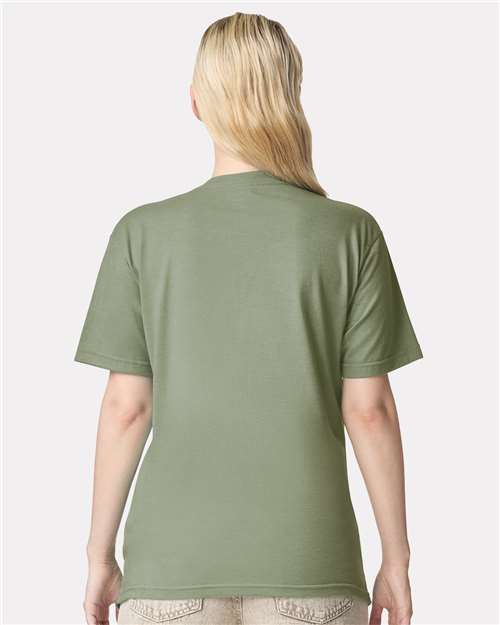 American Apparel 2001CVC - Heather Sage (Back)