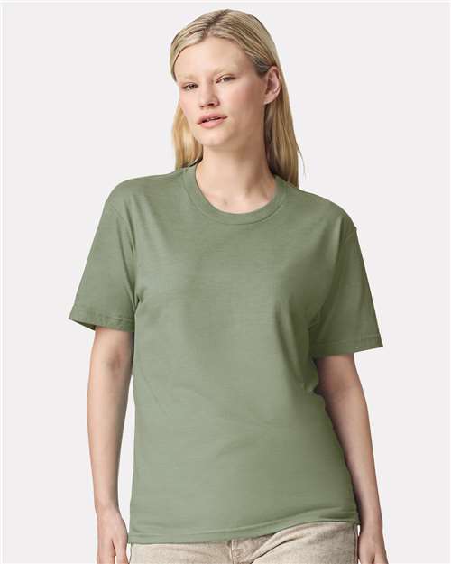American Apparel 2001CVC - Heather Sage (Front)