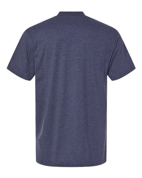American Apparel 2001CVC - Heather Navy (Back)