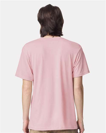 American Apparel 2001CVC - Heather Pink (Back)