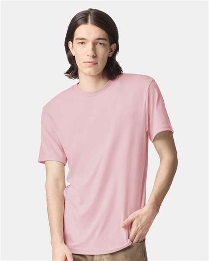 American Apparel 2001CVC - Heather Pink (Front)