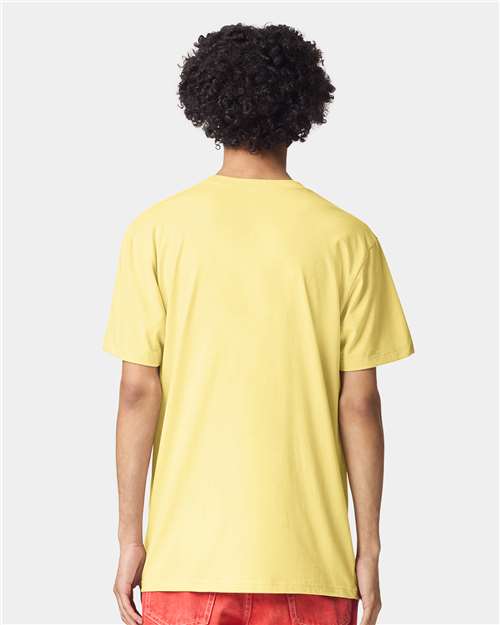 American Apparel 2001CVC - Heather Panna Cotta (Back)