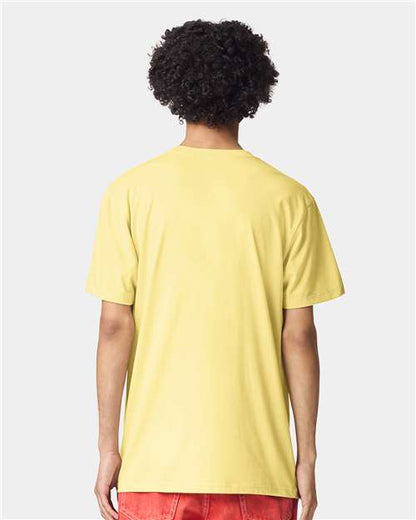 American Apparel 2001CVC - Heather Panna Cotta (Back)