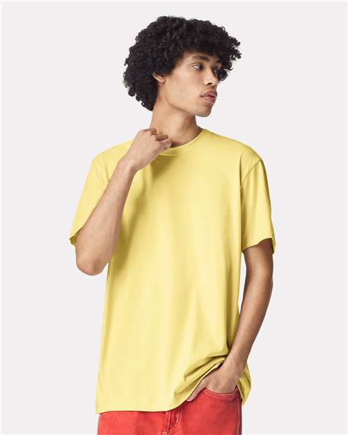 American Apparel 2001CVC - Heather Panna Cotta (Front)