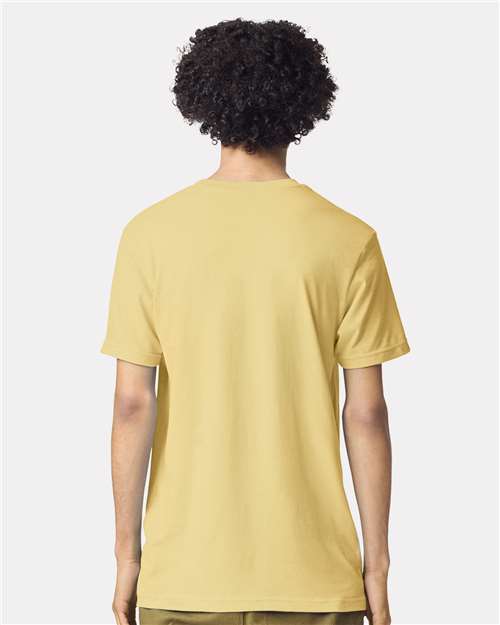 American Apparel 2001CVC - Heather Yellow (Back)