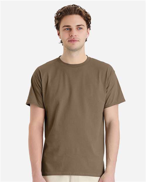 Hanes 5280 - Coyote Brown (Front)