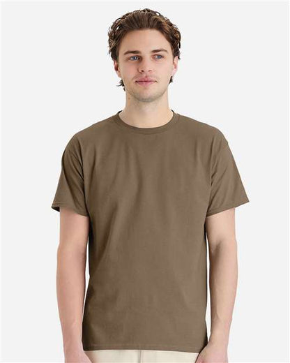 Hanes 5280 - Coyote Brown (Front)