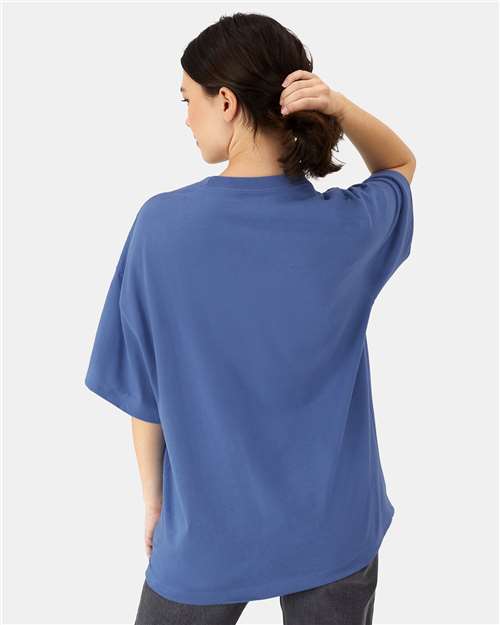 Hanes 5180R - Denim Blue (Back)