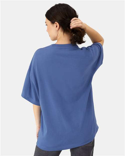 Hanes 5180R - Denim Blue (Back)