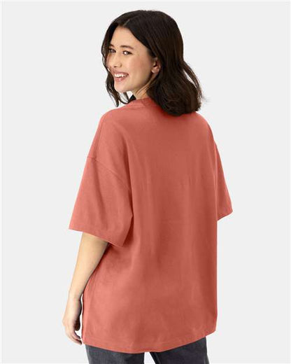 Hanes 5180R - Picante Pink (Back)