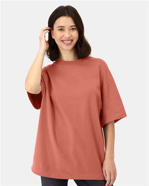 Hanes 5180R - Picante Pink (Front)