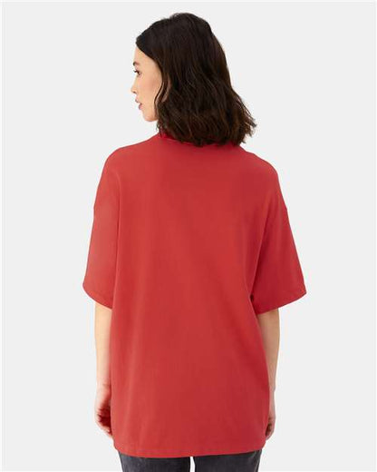 Hanes 5180R - Poppy Red (Back)