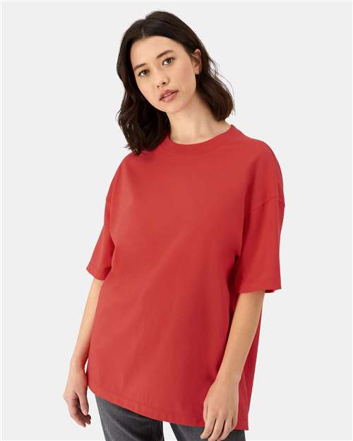 Hanes 5180R - Poppy Red (Front)
