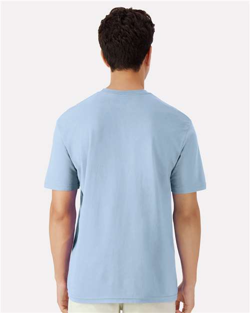 Gildan 3000 - Light Blue (Back)