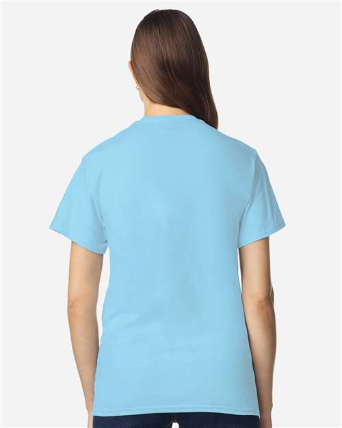 Gildan 3000 - Sky (Back)