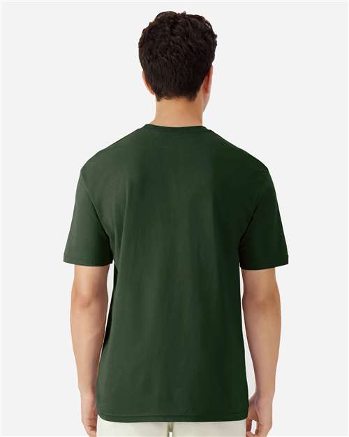 Gildan 3000 - Forest Green (Back)
