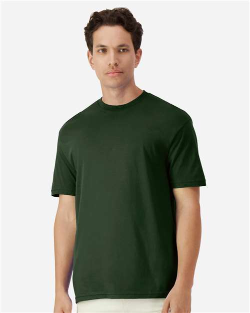 Gildan 3000 - Forest Green (Front)