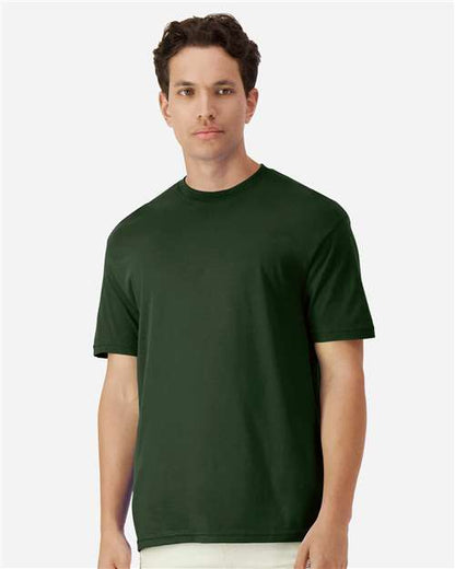 Gildan 3000 - Forest Green (Front)