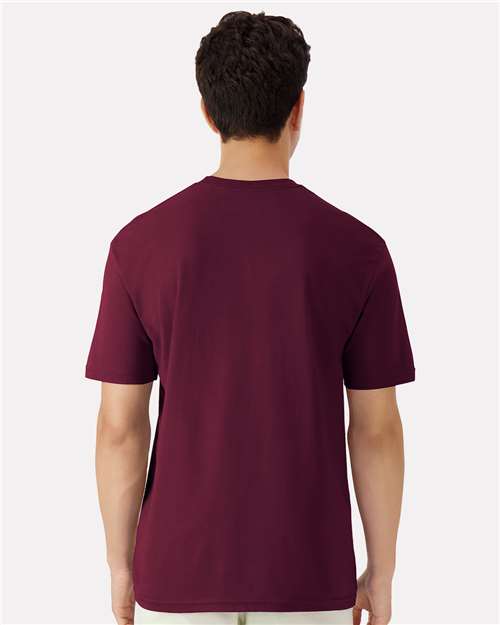 Gildan 3000 - Maroon (Back)