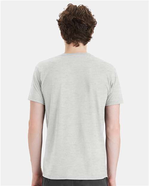 Hanes 498PT - Ash (Back)