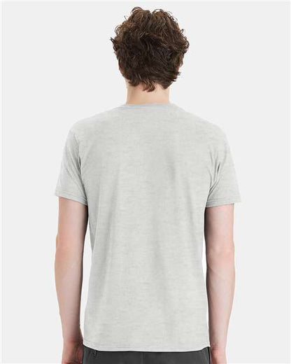 Hanes 498PT - Ash (Back)