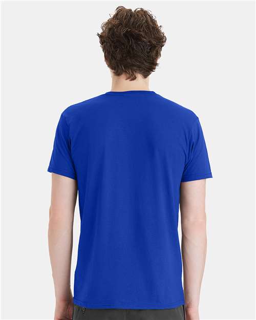 Hanes 498PT - Deep Royal (Back)