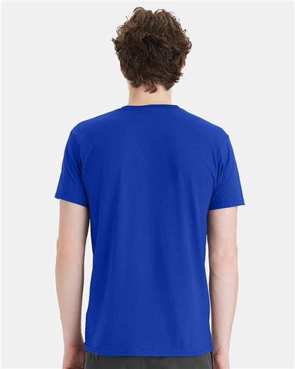 Hanes 498PT - Deep Royal (Back)