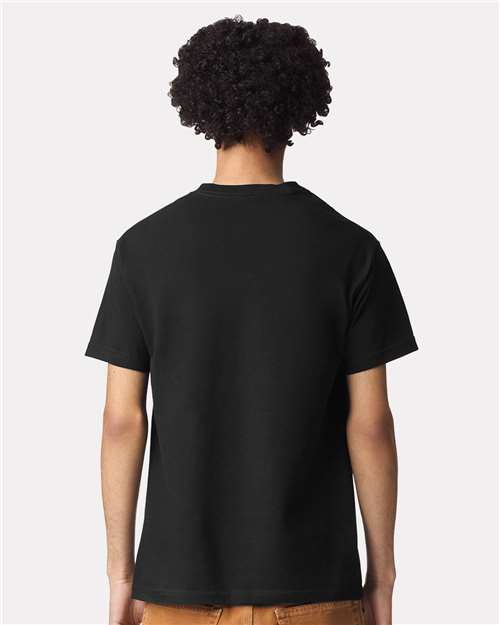 American Apparel 1301GD - True Black (Back)