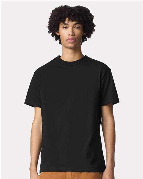 American Apparel 1301GD - True Black (Front)