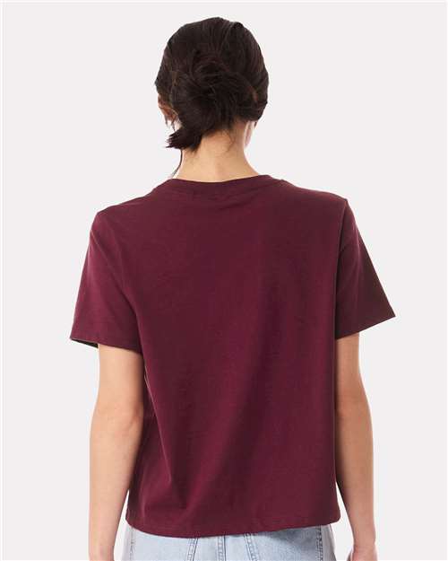 BELLA + CANVAS 6110 - Maroon (Back)