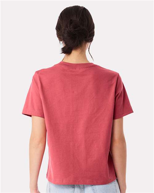 BELLA + CANVAS 6110 - Vintage Red (Back)