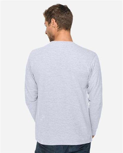 Lane Seven LS15009 - Heather Grey (Back)