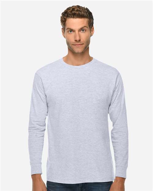 Lane Seven LS15009 - Heather Grey (Front)