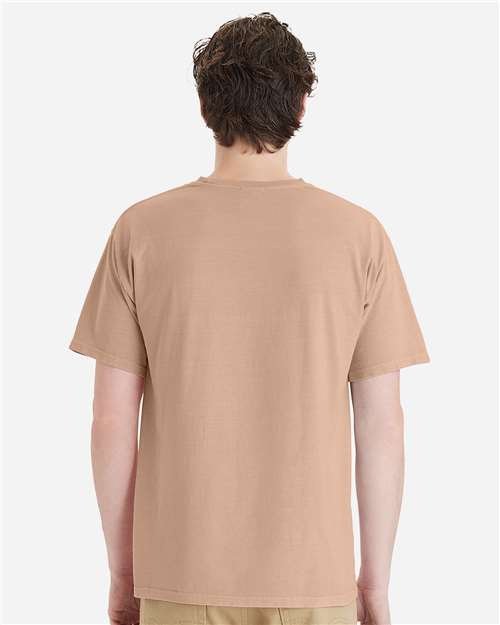 ComfortWash by Hanes GDH11B - Botanical Mallow (Back)
