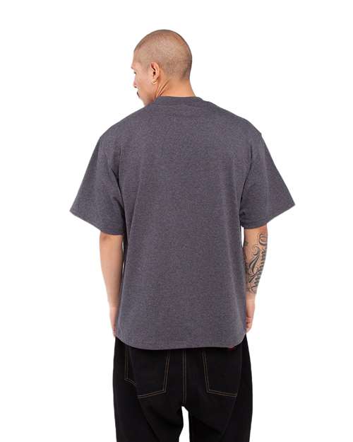 Shaka Wear SHMHSS - Charcoal Grey Heather (Back)