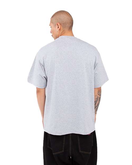 Shaka Wear SHMHSS - Heather Grey (Back)