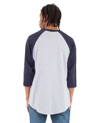 Shaka Wear SHRAG - Heather Grey/ Navy (Back)