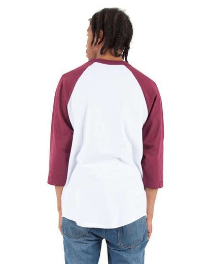 Shaka Wear SHRAG - White/ Burgundy (Back)