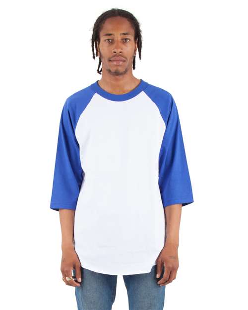 Shaka Wear SHRAG - White/ Royal (Front)