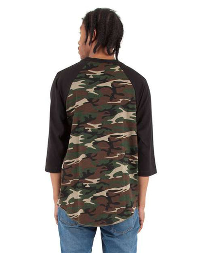 Shaka Wear SHRAGCM - Camo Green/ Black (Back)