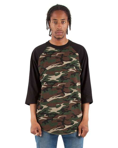 Shaka Wear SHRAGCM - Camo Green/ Black (Front)