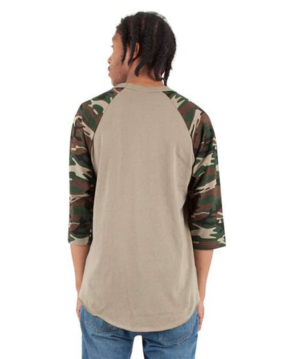 Shaka Wear SHRAGCM - Olive/ Camo Green (Back)