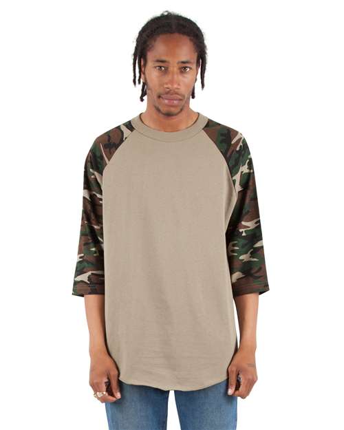 Shaka Wear SHRAGCM - Olive/ Camo Green (Front)