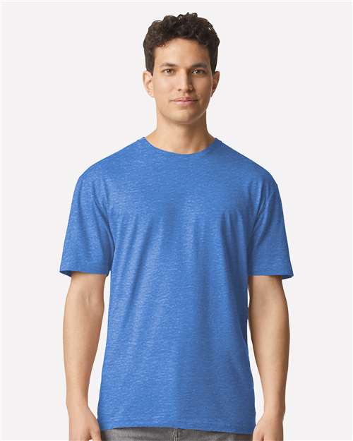 Gildan 3000 - Heather Royal (Front)