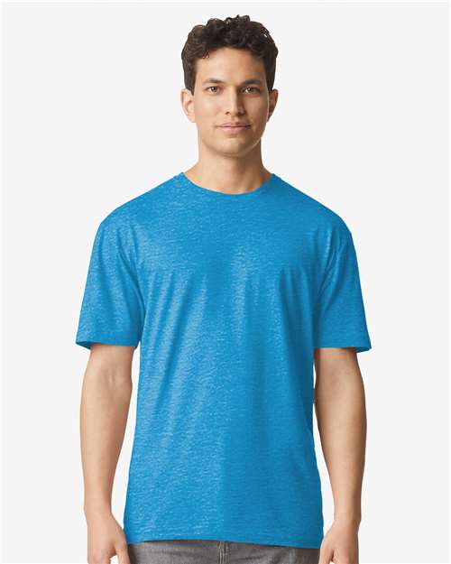 Gildan 3000 - Heather Sapphire (Front)